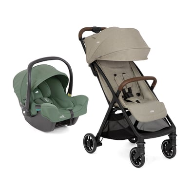 Joie Buggy Pact Pro Kompakt Oak inklusive Joie Babyschale i-Snug 2 Laurel von Joie