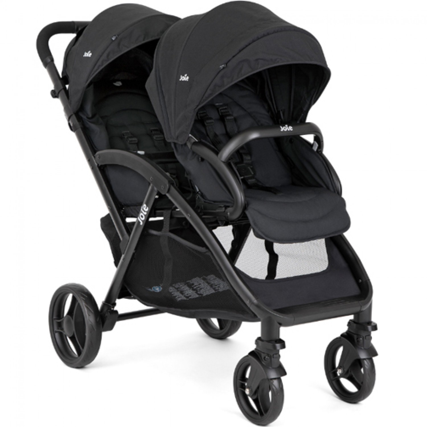 Joie Evalite Duo Geschwisterkinderwagen Grauer Flanell von Joie