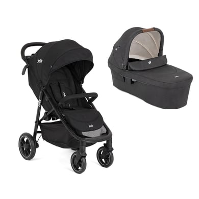 Joie Kinderwagen Set Literax Shale inklusive Babywanne Ramble XL Shale von Joie