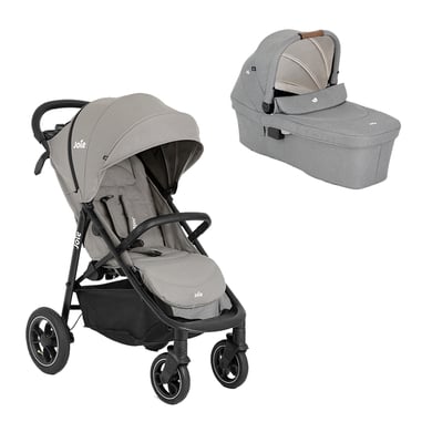 Joie Sportwagen Litetrax Pro Air Pebble inklusive Babywanne Ramble XL Pebble von Joie