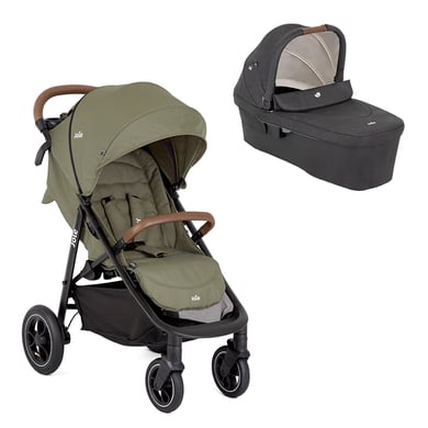 Joie Sportwagen Litetrax Pro Air Rosemary inklusive Babywanne Ramble XL Shale von Joie