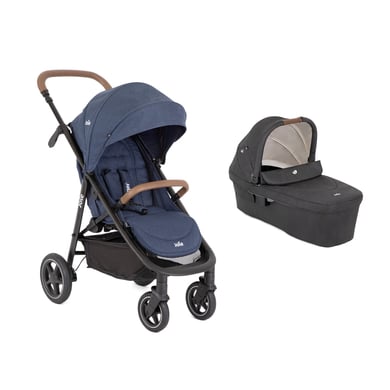 Joie Sportwagen Mytrax Pro Blueberry inklusive Babyschale Ramble XL Shale von Joie