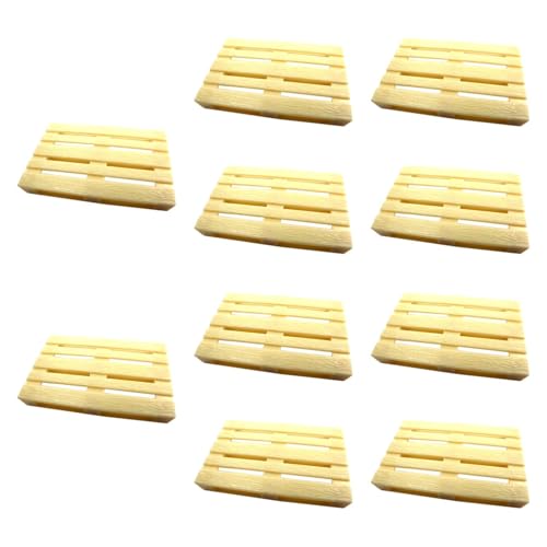 10 Stück 1/25 Skala Gabelstapler Tablett Pedalmodelle Miniaturzubehör für Diorama Layouts und DIY-Projekte 10 Stück 1/25 Skala Gabelstapler Tablett Pedalmodelle Miniaturzubehör für Diorama Layouts und DIY-Projekte von Jojomis