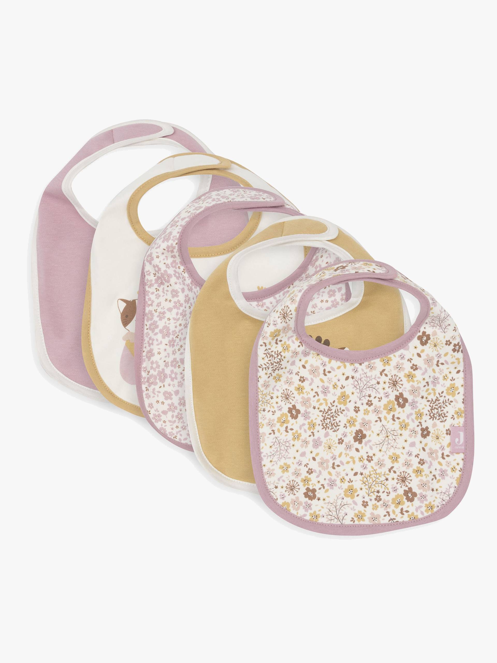 Jollein Bandana Halstuch Wasserdicht 5er-Pack, Flower Fairies Jollein Bandana Halstuch Wasserdicht 5er-Pack, Flower Fairies von Jollein