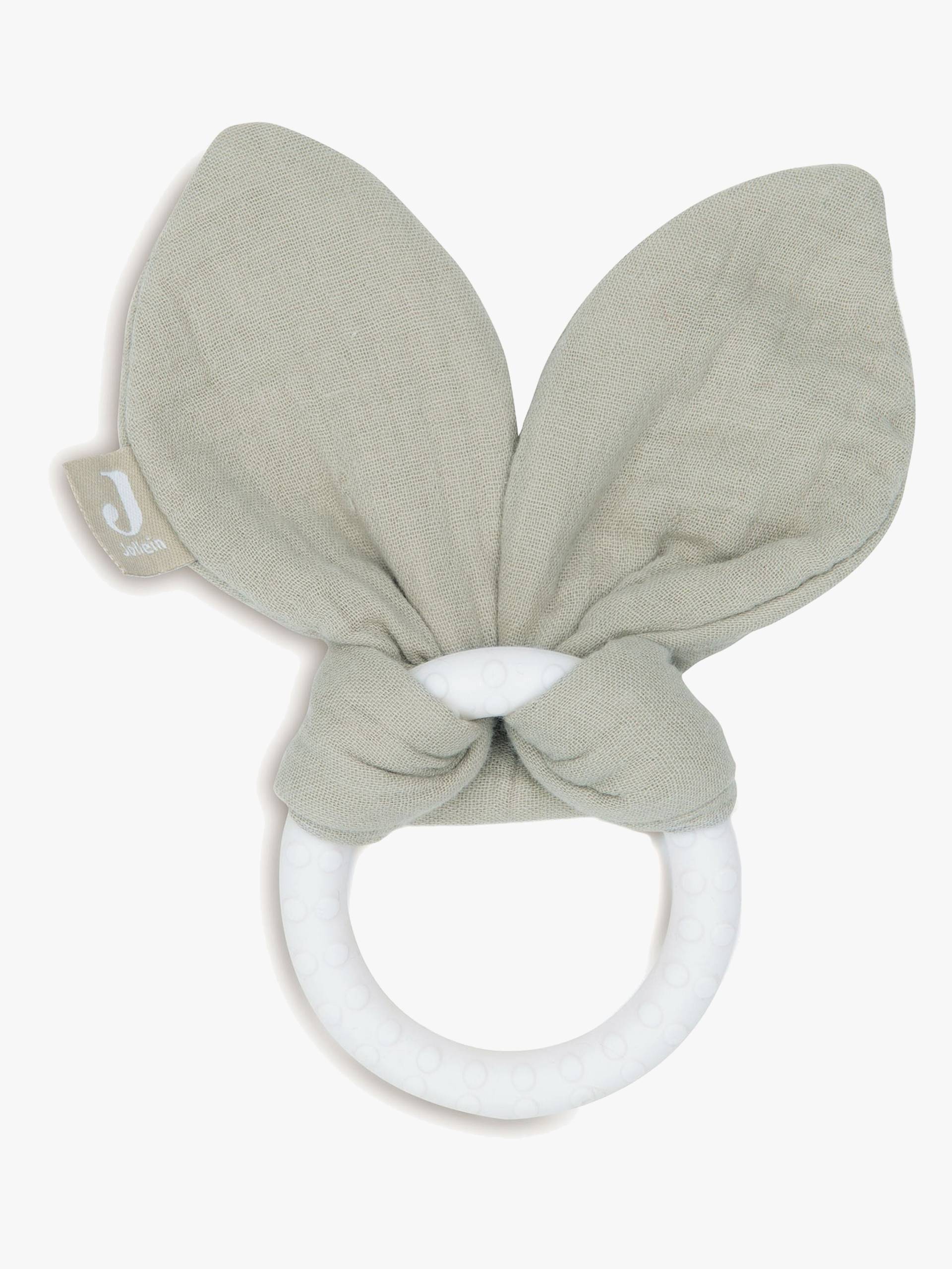 Jollein Bunny Ears Beißring, Olive Green Jollein Bunny Ears Beißring, Olive Green von Jollein