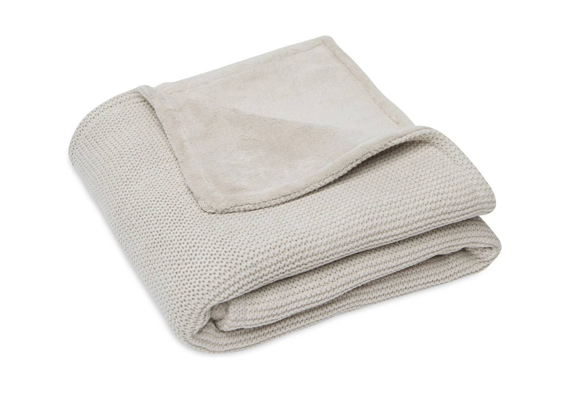 Jollein Cradle Blanket Basic Knit Fleece - 75x100 cm. von Jollein