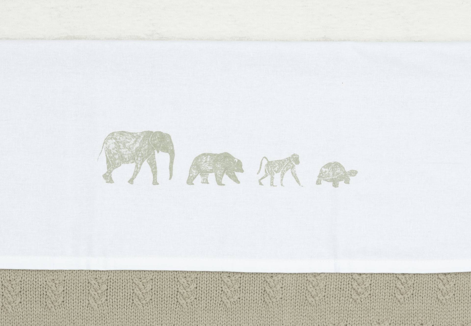 Jollein Cradle Sheet - 75x100 cm. von Jollein