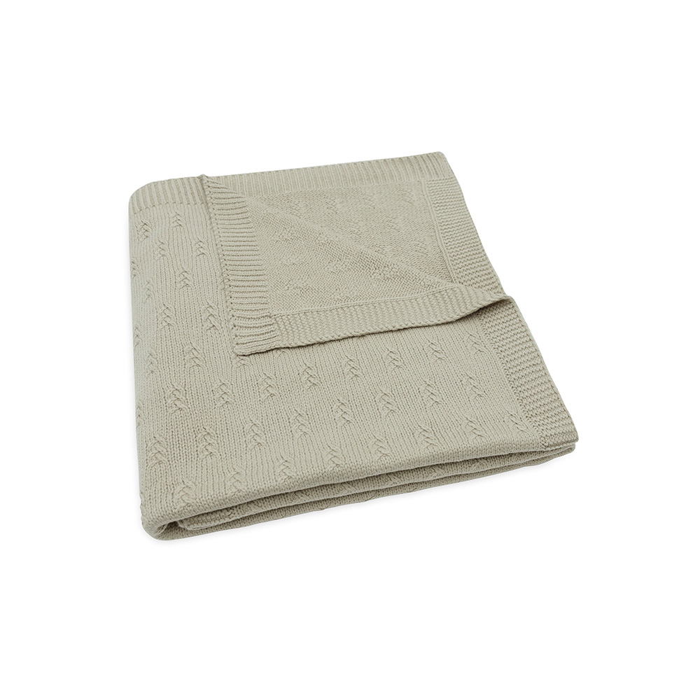 Jollein Crib Blanket Grain Knit - 100x150 cm. von Jollein