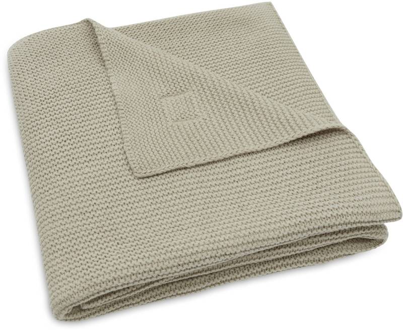 Jollein Decke Basic Knit, Olive Green von Jollein