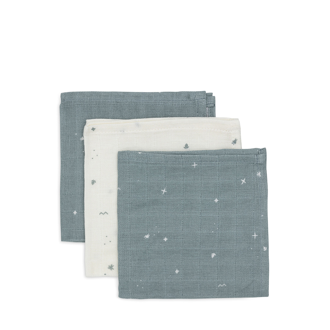 Jollein Hydrophilic Burp Cloth 3-Pack - 31x31 cm. von Jollein