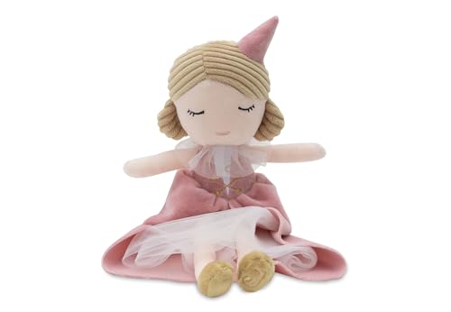 Jollein Kuschelpuppe Lady Lynn – Prinzessin mit Rosa Kleid & Tüll – 30 cm – Schmusepuppe – Plüschtier Für Babys und Kinder – Handwaschbar – Geschenke zur Geburt – Babyspielzeug Jollein Kuschelpuppe Lady Lynn – Prinzessin mit Rosa Kleid & Tüll – 30 cm – Schmusepuppe – Plüschtier Für Babys und Kinder – Handwaschbar – Geschenke zur Geburt – Babyspielzeug von Jollein