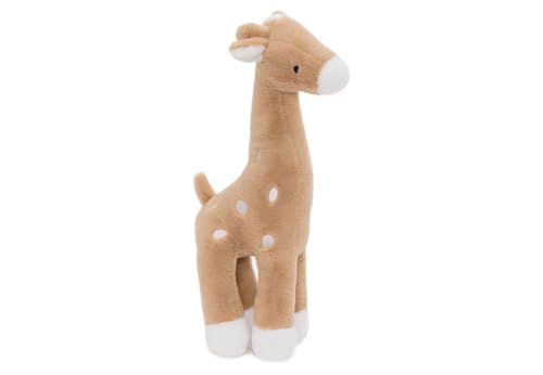 Jollein Kuscheltier - Giraffe, Biscuit - 100% Polyester - 34x7x15cm - Giraffe Plüschtier von Jollein