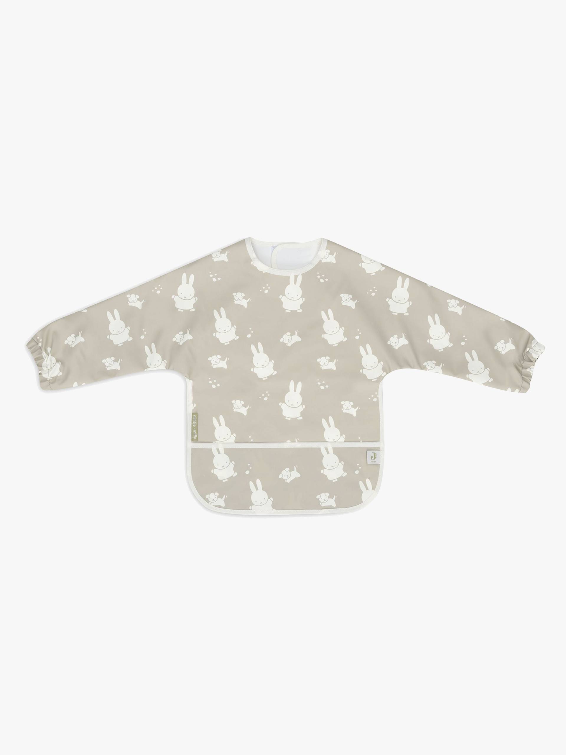 Jollein Miffy& Snuffy Langärmliges Lätzchen, Olive Green Jollein Miffy& Snuffy Langärmliges Lätzchen, Olive Green von Jollein