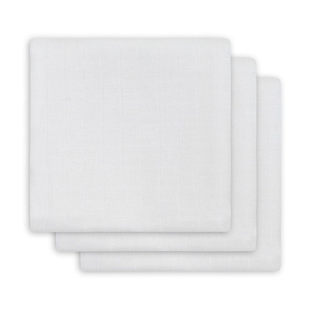 Jollein Musselintuch 3er-Pack, White von Jollein