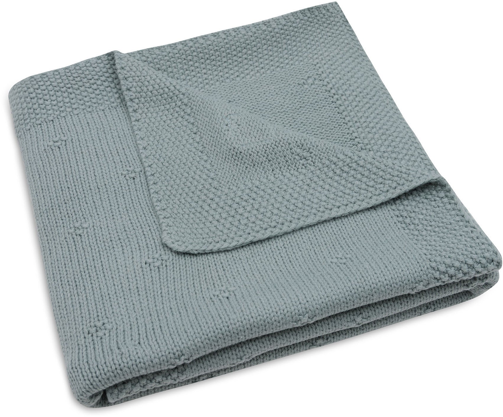 Jollein Strick-Decke Cozy, Sea Green von Jollein