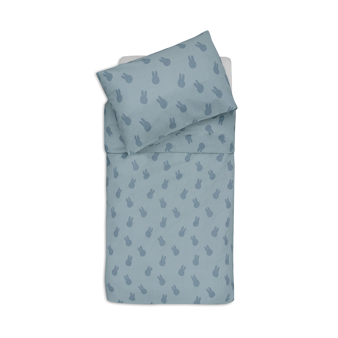 Jollein x Miffy Duvet Cover With Pillow Case - 100x140 cm. von Jollein