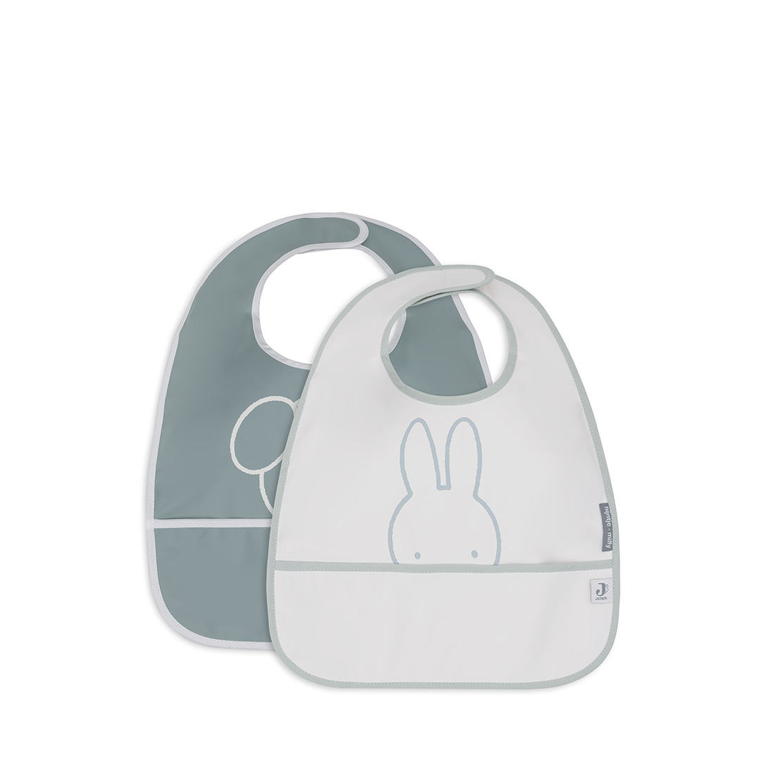 Jollein x Miffy Waterproof Bib 2-Pack von Jollein