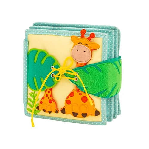 Jolly Jungle - 6 Seiten Mini Quiet Book von Jolly Designs