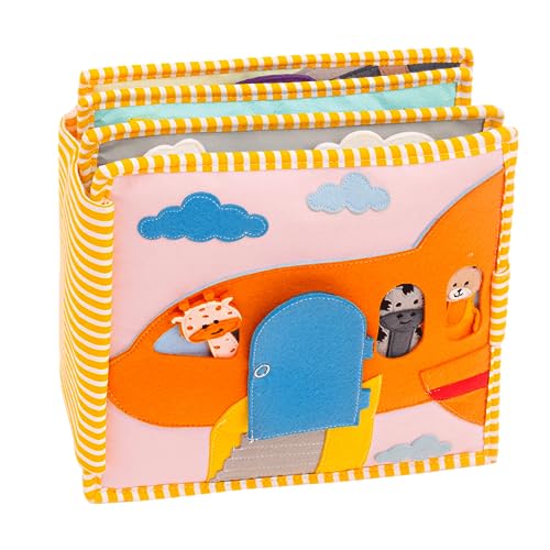 Jolly Designs – Globetrotter - 6 Seiten Quiet Book – Montessori Spielzeug ab 2 Jahren – Motorik & Sensorik fördern – Handgefertigtes Filzbuch – Lernspielzeug für Kleinkinder – Busy Book für unterwegs Jolly Designs – Globetrotter - 6 Seiten Quiet Book – Montessori Spielzeug ab 2 Jahren – Motorik & Sensorik fördern – Handgefertigtes Filzbuch – Lernspielzeug für Kleinkinder – Busy Book für unterwegs von Jolly Designs