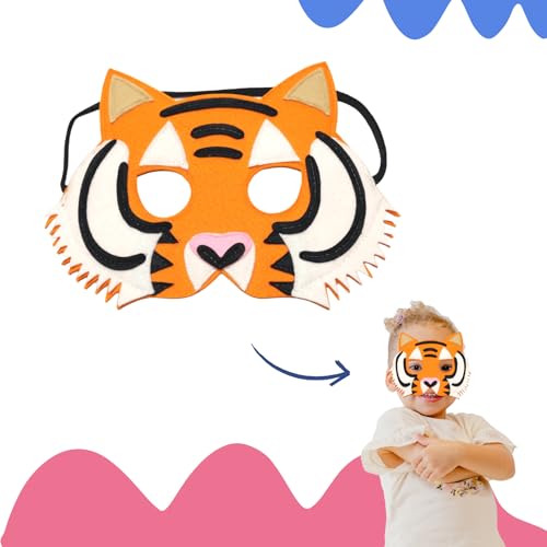 Tiger Filzmaske von Jolly Designs