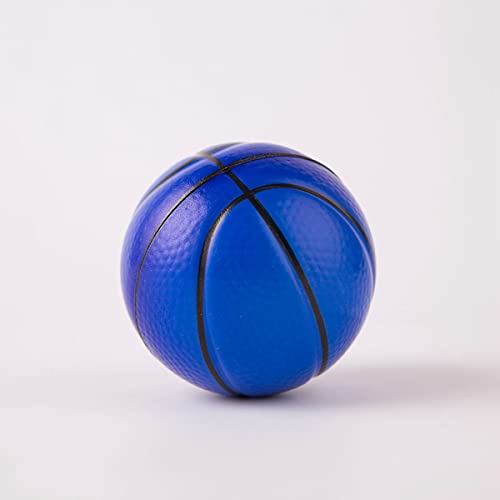 Jolsaawie 12 Stücke Hand Basketball Stressabbau Ball Dekompressionsball Spielzeug Übung Weiche Elastische Stressabbau Ball Kind Kleine Ball Spielzeug Massage Spielzeug von Jolsaawie