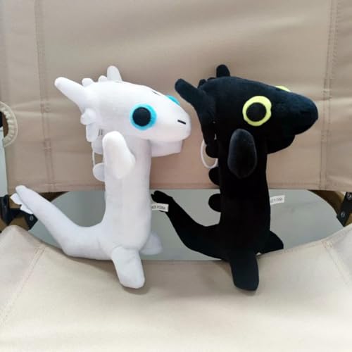 Jolsaawie 2 Toothless Dancing Meme PlüSchtier Tanzender Drache GefüLlte Weiche Tiere PlüSchtiere 25Cm Puppe Anime Spielzimmer Kissen von Jolsaawie