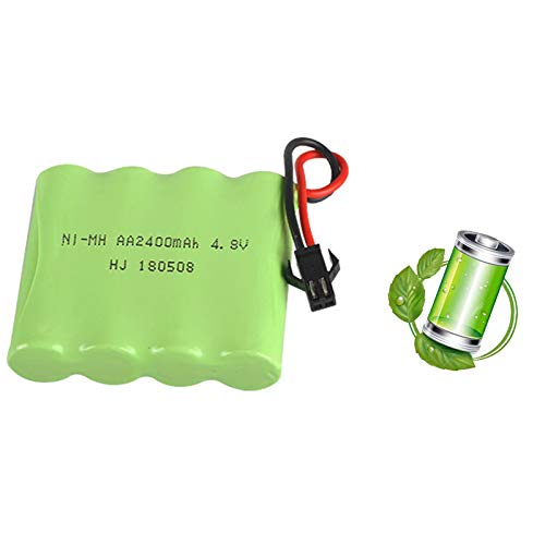 Jolsaawie 4,8 V 2400 MAh NI- Gruppe RC Toy Electrisch Beleuchtung AA 4,8 V 2400- für RC Toys von Jolsaawie