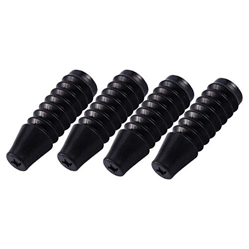 Jolsaawie 4Pcs Absorber Shock Damper Staubschutz RC Autoteile für 1: 8 RC Auto Offroad Crawler 46Mm von Jolsaawie