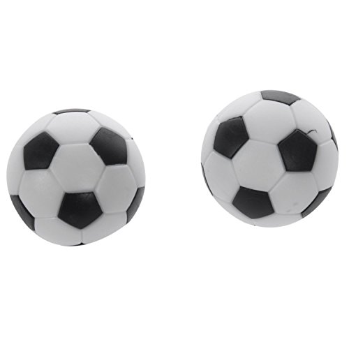 Jolsaawie 5X Kunststoff 32Mm Fußball Indoor Tischfußball Ball Ersetzen Schwarz Weiß von Jolsaawie