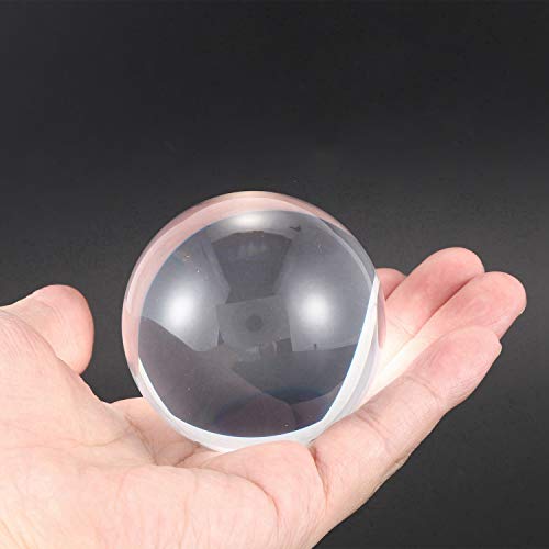 Jolsaawie 60Mm Klarer Acryl Ball Transparenter Manipulation Jonglier Ball Geschenke von Jolsaawie