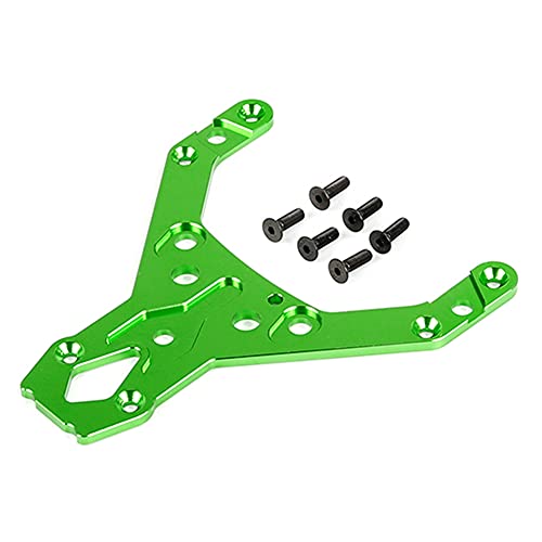 Jolsaawie Behandlung, dickes Metall, vorne, zweiter Boden, für Autoteile, ROVAN KM HPI Baja 5B 5T 5SC, ferngesteuert, Grün von Jolsaawie