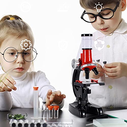 Jolsaawie Kinder Mikroskop Spielzeug 1200 Mal Student Wissenschaftliches Experiment Puzzle Wissenschaft und Bildung Spielzeug Set von Jolsaawie