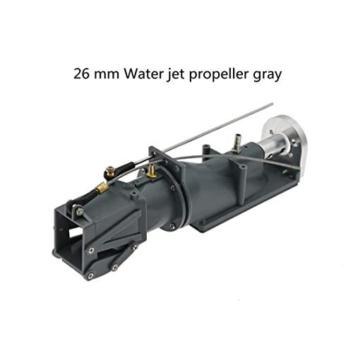 Jolsaawie Water Jet Thruster Power Sprayer Pump Water Jet Pump mit 3-Blatt-Propellerkupplung Fit 540 Motor für RC Jet Boat von Jolsaawie