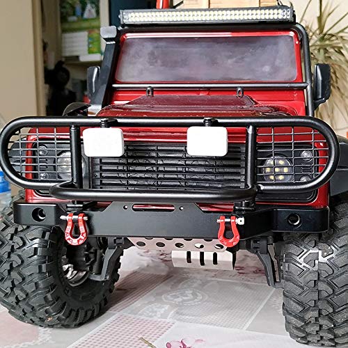 Jolsaawie für TRX4 Metall Front Kamel TrophäE StoßStange mit Licht für 1/10 RC Crawler Auto für TRX4-4 von Jolsaawie