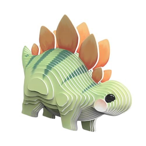 Jomewory 3D-Dinosaurier-Puzzles,3D-Dinosaurier-Puzzles | 3D-Papierspielzeug-Dinosaurier-Tierpuzzle,Dinosaurier-Lernaktivität, Lernspielzeug, Hand-Auge-Koordinationstrainingsspielzeug für Jungen und von Jomewory