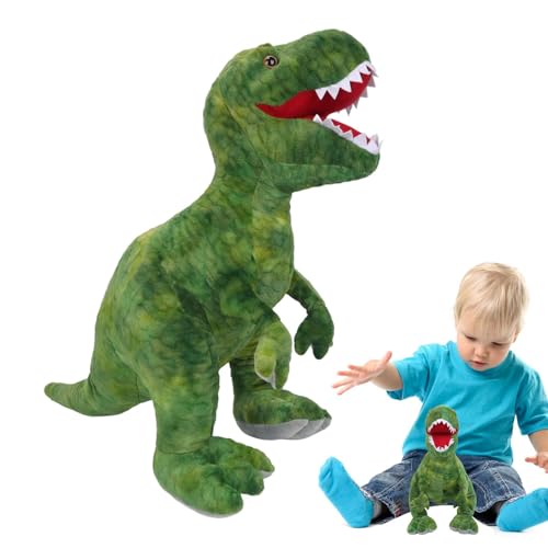 Jomewory Dinosaurier-Stofftier, Dinosaurier-Plüschtier | 12 Zoll weicher Plüsch-Dinosaurier | Kreativer weicher Plüsch-Dinosaurier, süßes, beruhigendes, beruhigendes Dinosaurier-Spielzeug für Mädchen, von Jomewory