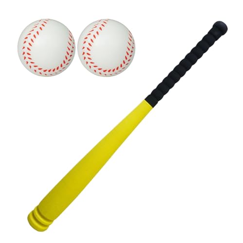 Jomewory Kinder-Baseball-Spielzeug,Kinder-Baseball-Trainingsausrüstung - 3X/Set Schlagsportspielzeug | Interaktives Baseball-Set für Kinder, rutschfestes Baseball-Schlagset für Mädchen und Kinder von Jomewory