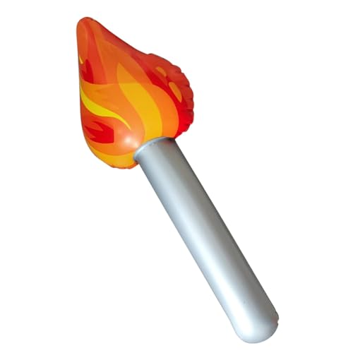 Aufblasbare Taschenlampe, Taschenlampenstütze | Falsches Flammenspielzeug | Lustige Fackel, aufblasbare Spielzeuge, Flammenfackel, Simulationsfackel, bläst dekoratives Flammenspielzeug für Partys, Spi von Jongyumo