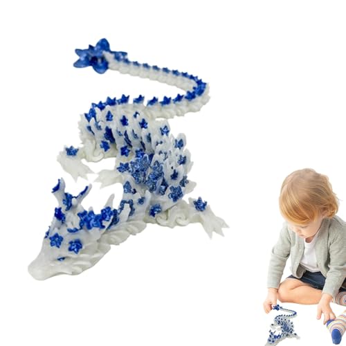 Dreidimensional bedrucktes bewegliches spielzeug, bewegliches spielzeug - Im Dunkeln leuchtende dreidimensionale Tier--Druckstatue | Home Decor spielzeug mit flexiblen Gelenken für Mädchen, Kinder, Er von Jongyumo