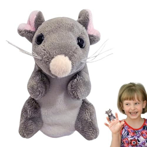 Fingerpuppen, Niedliche Mäuse Fingertiere, Finger Plüschtier Plüschpuppe, Hand Tier Geschenke Fingerspielzeug für Geschichte Zeit Kindergeburstag Gastgeschenk Mitgebsel von Jongyumo