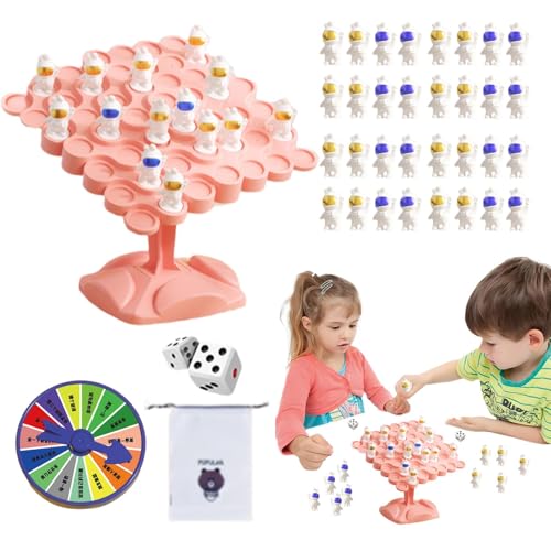 Jongyumo Balance-Spiele für Kinder, Swing Stack Balance-Spiel, Astronauten-Balance-Baumzählen, Astronauten-Balance-Baum, Lernspielzeug, Balance-Brettspiel für und Mädchen ab 3 Jahren von Jongyumo