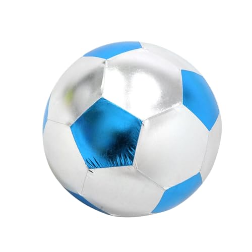 Jongyumo Fußball Kinder, PVC Kinder Spielball, Leicht Aufblasbare Wasserbälle Simulation Fußbälle, Auslaufsichere Weiche Fußbälle, Interaktiver Fußball für Den Innen- und Außenbereich von Jongyumo