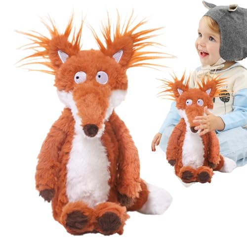 Jongyumo Kuscheltier Fuchs, 38cm Weiches Fuchs Stofftier, Niedliches Plüschtier zum Kuscheln und Spielen, Sammlerstück Waldtierfiguren Fuchs Tiere Spielzeug Geschenkidee für Kinder & Erwachsene von Jongyumo