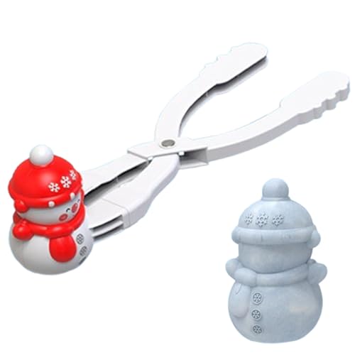 Jongyumo Schneeball-Clip, Winter-Schneeball-Maker-Clips | Dinosaurier Winterklammern Schneeball Werkzeugklammern - Outdoor Winter Spielen Schnee Spielzeug Schnee Ball Former Formen für Kinder F von Jongyumo