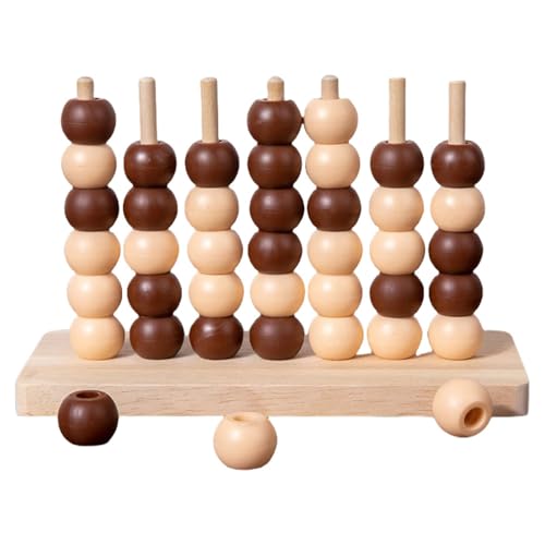 Vier-Gewinnt-Schach, Vier-Gewinnt-Schach,Tischspiele Schachspielzeug - Interaktives 4-Gewinnt-Spiel, Familienbrettspiel, pädagogische Klassische Strategie-Brettspiele für Kinder ab 3 Jahren von Jongyumo