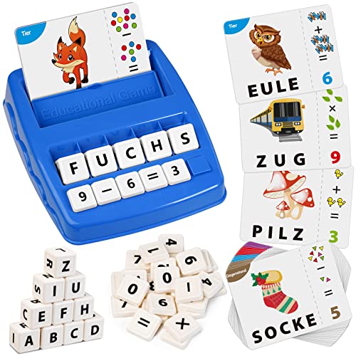 Joozmui Geschenk Mädchen 3 4 5 6 7 8 Jahre, Buchstaben Lernen Spielzeug ab 3-8 Jahre Junge Spiele ab 3-8 Jahre Geschenk Junge 3-8 Jahre kinderspielzeug ab 3-6 Jahre Geburtstagsgeschenk Joozmui Geschenk Mädchen 3 4 5 6 7 8 Jahre, Buchstaben Lernen Spielzeug ab 3-8 Jahre Junge Spiele ab 3-8 Jahre Geschenk Junge 3-8 Jahre kinderspielzeug ab 3-6 Jahre Geburtstagsgeschenk von Joozmui