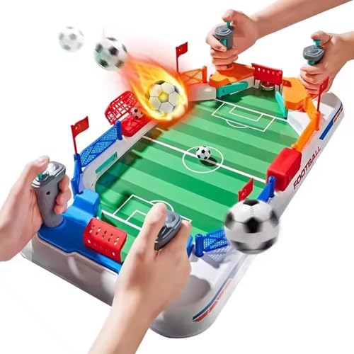 Fußballbrettspiel für Kinder Interactive Soccer Toys Tabletop Fußballspiel, tragbarer Mini -Foosball -Tisch für Indoor Home Party Jungen Mädchen 3+ Erwachsene Familie Fußballbrettspiel für Kinder Interactive Soccer Toys Tabletop Fußballspiel, tragbarer Mini -Foosball -Tisch für Indoor Home Party Jungen Mädchen 3+ Erwachsene Familie von Jorzer