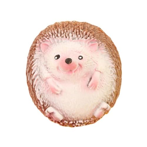 Jorzer Hedgehog Zappelspielzeug kreativer Simulation Hedgehog Stressabbau Dekompression Spielzeug Cartoon Tiersusorisches Spielzeug Stressabbau Zappelspielzeug für Geschenk von Jorzer