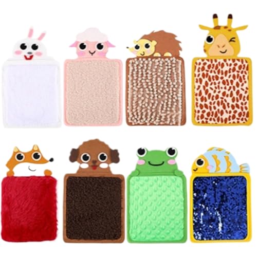 Jorzer 8PCS Sensory Matten setzen weiche tierische sensorische Spielzeuge mit unterschiedlichen Texturen, die Stressabbau und Fokusboard für Entwicklung Spielzeugspiele ansprechen Jorzer 8PCS Sensory Matten setzen weiche tierische sensorische Spielzeuge mit unterschiedlichen Texturen, die Stressabbau und Fokusboard für Entwicklung Spielzeugspiele ansprechen von Jorzer