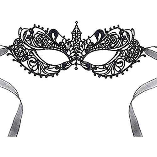 Jorzer Masquerade Maske Damen Lace Eye Maske Spielzeugspiel Kosmetische Maske Frauen Lace Eye Maske Halloween Kostümzubehör von Jorzer